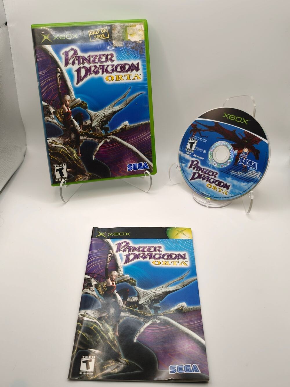 Panzer Dragoon Orta Xbox CIB Complete W/ Manual
